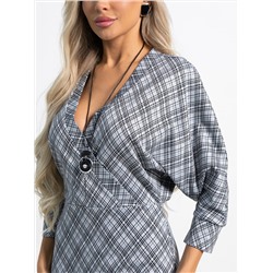 Платье Фокси (серое) П15438-4М