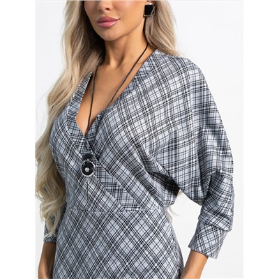 Платье Фокси (серое) П15438-4М