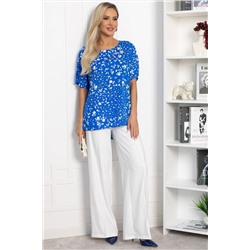 Блуза Маргоша (ярко-голубая) Б13813-16М