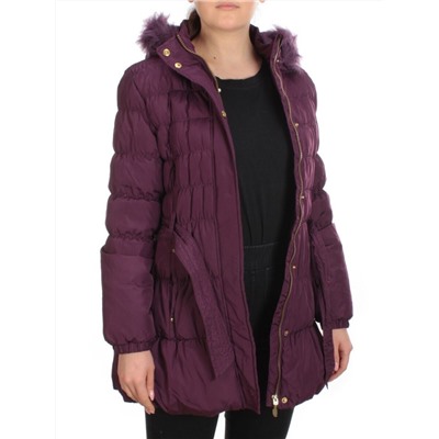 B-38 DARK VIOLET Куртка зимняя женская NO NAME (100 гр. холлофайбер)