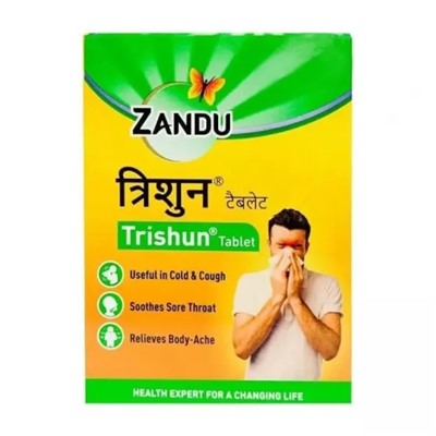 Тришун (30 таб), Trishun, произв. Zandu