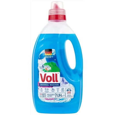 Гель для стирки Voll Universal 1.5L 20 стирок