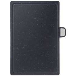 НАБОР AGNESS ИЗ 4 ДОСОК НА ПОДСТАВКЕ, ЦВЕТ: СЕРЫЙ