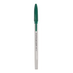 Ручка шариковая ErichKrause Slender Stick Grey, Super Glide, 0.7 мм, зелёная