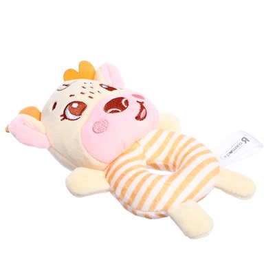 Развивающая погремушка Крошка Я «Оленёнок», цвет жёлтый