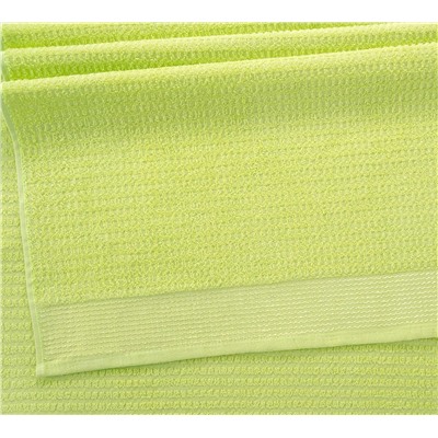 Полотенце махровое Волна лимонный Текс-Дизайн