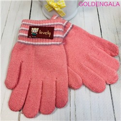 Перчатки детские утепленные двойная вязка длина 11 см Арт 1 тип 1