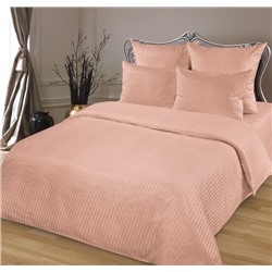 Пододеяльник из страйп-сатина Карамель