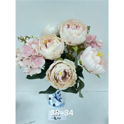 Букет винтажных пионов