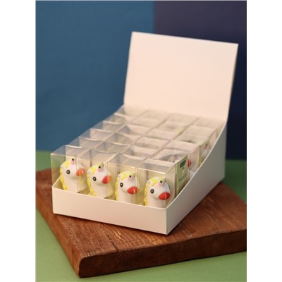 Точилка для карандашей "Magic unicorn", red, шоу-бокс 24 шт.