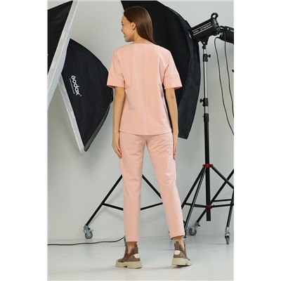 Джемпер женский 21-105L3-12 чайная роза