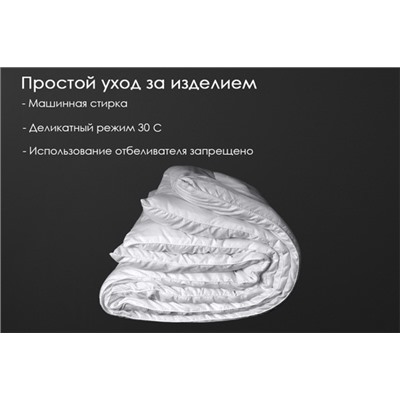 Одеяло нанофайбер микрофибра Реноме