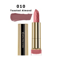 1 MaxFactor помада увлажняющая Elixir NEW т. 010 нов. toasted almond