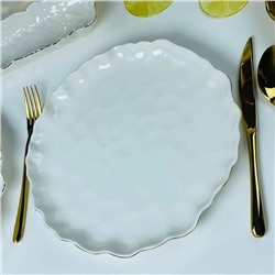 305-276 Набор из 6 тарелок 27х8,5см ВАНЕССА ЗОЛОТО в под.уп.(х4)Фарфор