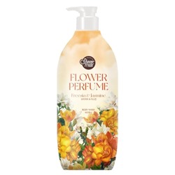 Гель для душа Жасмин Aekyung Shower Mate Flower Perfume Yellow Flower, Kerasys 900 г