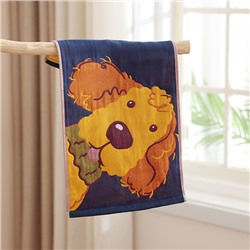 Муслиновое дышащее  мягкое полотенце 25*50