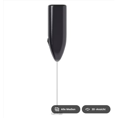 PRODUKT Milchaufschäumer, schwarz