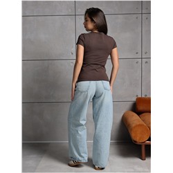 Футболка "Скимс" Шоколад Женская