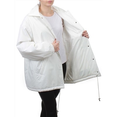 H24-216 WHITE Куртка демисезонная женская (100 гр. синтепон)
