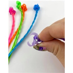 Косички на крабиках 6 шт 1 упаковка