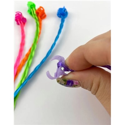 Косички на крабиках 6 шт 1 упаковка