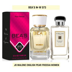 Beas W573 JM English Pear & Freesia Women edp 50 ml, Парфюм женский Beas W573 создан по мотивам аромата JM English Pear & Freesia