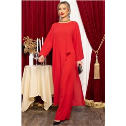 Блуза Лестия (красная) Б14714-16М