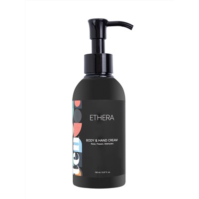 ETHERA Парфюмированный крем для рук и тела / Rose, Pepper, Aldehydes, 150 мл