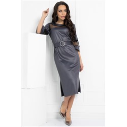 Платье Ночной мотылек (графит) П12750-18М