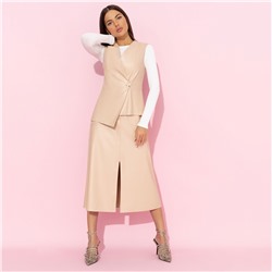 Юбка с карманами, Откровенно шикарная (беж)