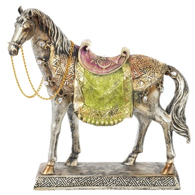 GAEM Фигурка декоративная "Лошадь, L29 W8 H27 см, 2в.