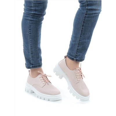 03-HY11-4D LT. PINK Полуботинки женские (натуральная кожа)