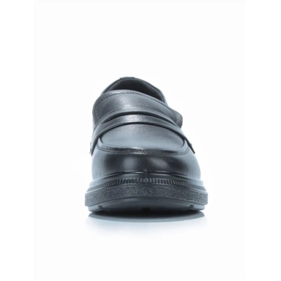 03-5317 BLACK Полуботинки женские (натуральная кожа)