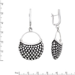 Серьги 'Сумочка' ИВС.102БК0.92