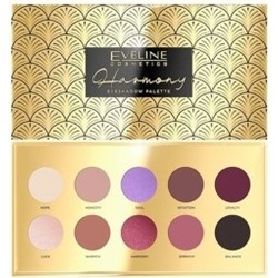Eveline Палетка теней для век 10 тонов HARMONY