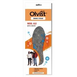 OLVIST Стельки зимние ALU WOOL, р. 36-46