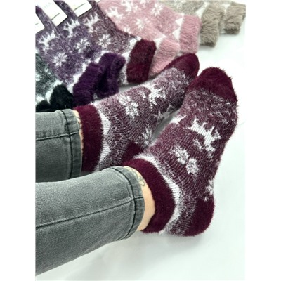 Женские Носки Норка Качество супер 👏🏼 Размер 36-41 В упаковке 5 пар, Цена 275р Как на фото