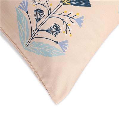 Набор наволочек "Летний цветок" из премиального сатина из коллекции Russian North, 50х70 см