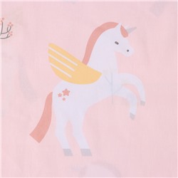 Детское постельное бельё "Крошка Я" Baby unicorn 112*143 см, 60*120+20 см, 40*60 см, бязь 125 г/м2, хл 100%