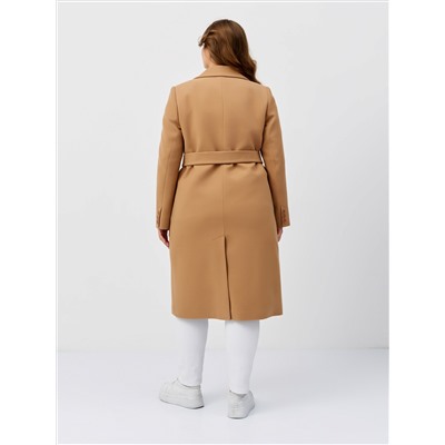 Пальто женское демисезонное 25775 (кэмел)