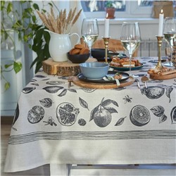 Скатерть Этель Healthy life 220х147 см, 100% хлопок, репс 210 г/м2
