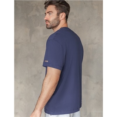 Свободная футболка  с авторским принтом