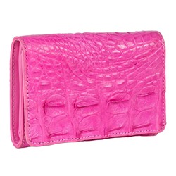 Кошелек женский из кожи крокодила