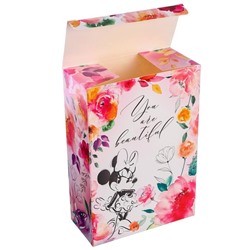 Коробка подарочная складная "For you", 16х23х7,5см, Mини Maус