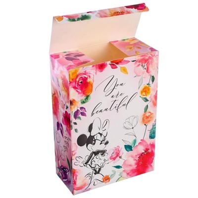 Коробка подарочная складная "For you", 16х23х7,5см, Mини Maус
