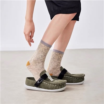 Tide, retro base knee socks for men and women for beloved, mid-length
