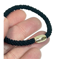 Резинка для волос эластичная (жгут) цвет бежевый Арт 62