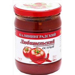 Кетчуп Соус Любительский острый с/б 500 1/6