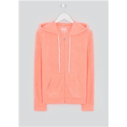 Neon Towelling Hoodie