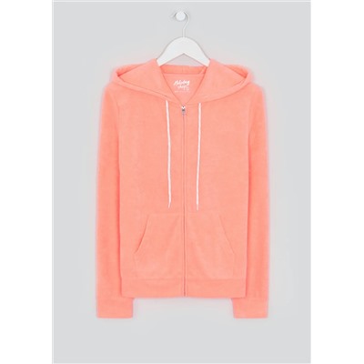 Neon Towelling Hoodie